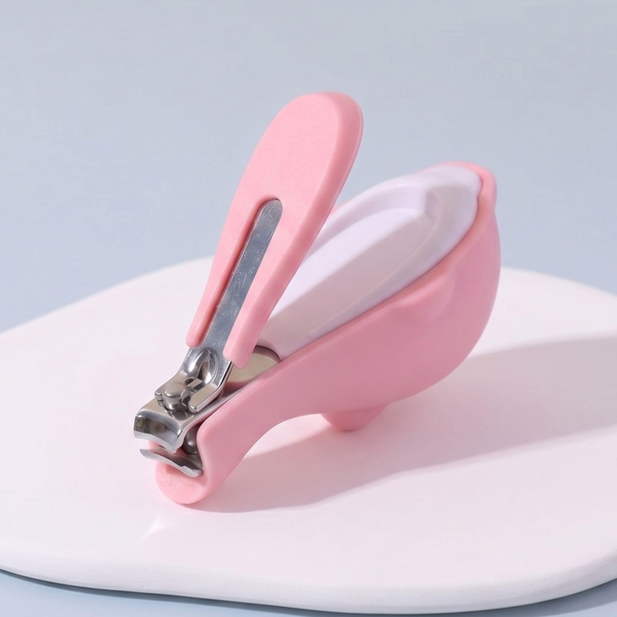 Baby Nail Clipper, Dolphin Shape Safe Nail Cutter for Newborns & Kids, BPA-Free, Anti-Slip Handle, Smooth Edges, Gentle Fingernail & Toenail Trimmer for Infants and Toddlers (Pink)-image-40