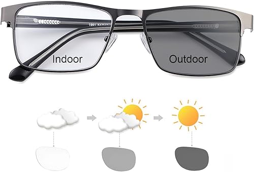 Gafas de sol fotocromáticas para miopía a distancia, lentes de sol de transición para hombres y mujeres, gafas de miopía retro, ligeras, negativas,