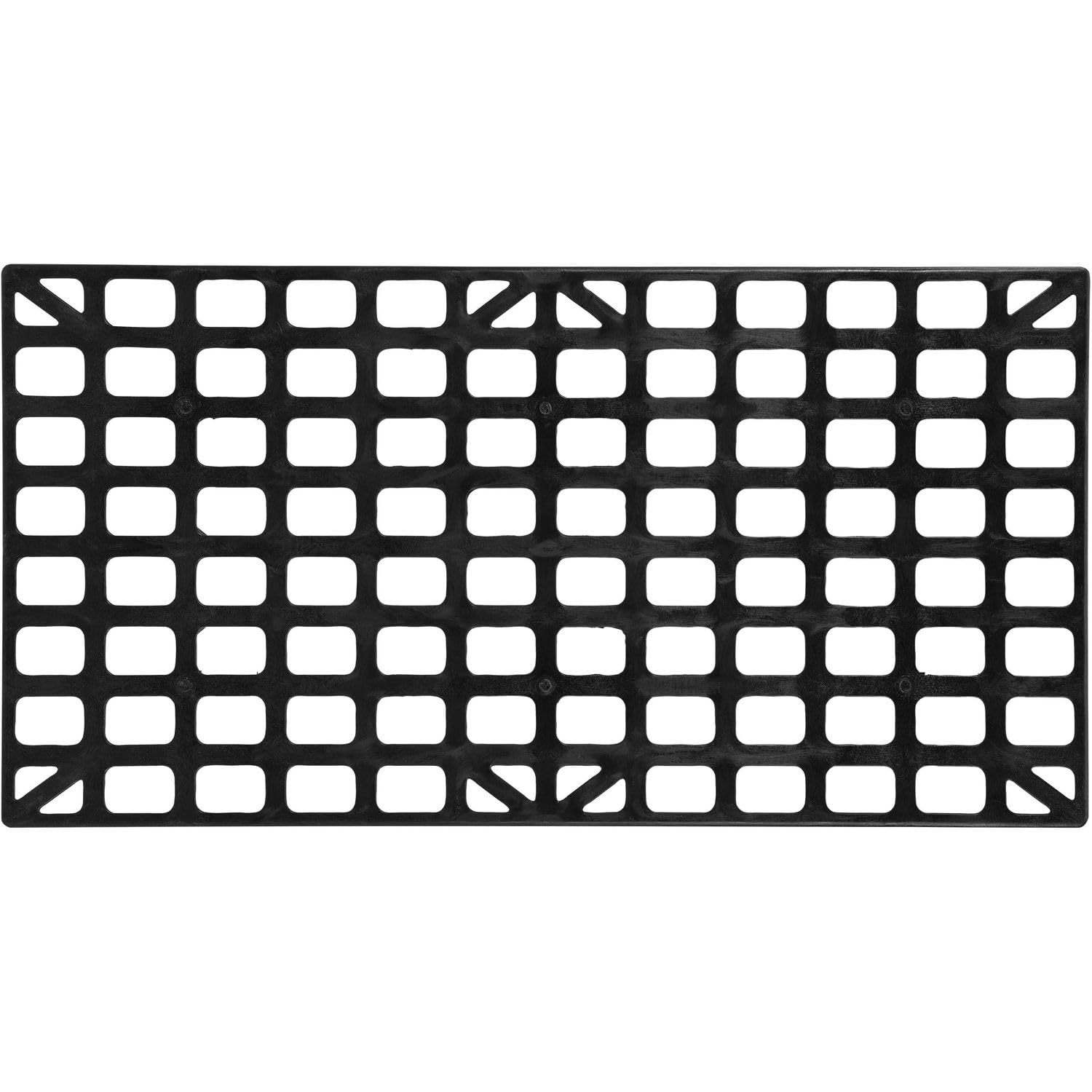 Global Industrial Low Profile Spill Containment Modular Platform, 2 Drum Capacity, 30 Gallon Liquid Capacity, 5000 Lbs Weight Capacity, 51.5"W x 26.25"D x 6.5"H, Yellow