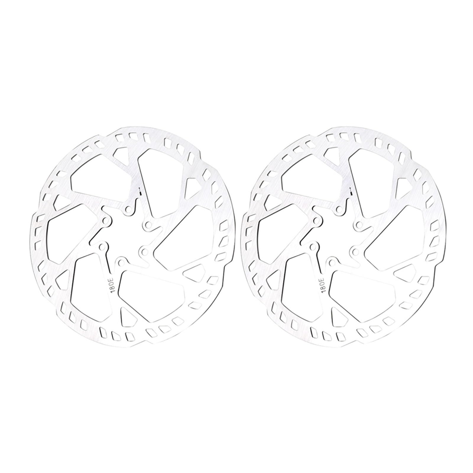 Freins de vélo for Scooter électrique, 2 pièces, 140/160/180/203mm, épaisseur de Disque 2.3MM, Support Abs, Accessoires de vélo(203MM x2)