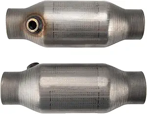 ZonCar 2.5" Universal High-Flow Stainless Steel Catalytic Converter