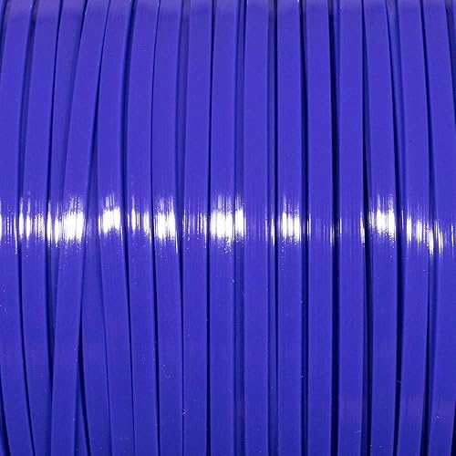 Miniatura 2 de Craft County Rexlace Plastic Craft Lace - Cordón para manualidades, 332 pulgadas (azul rey)