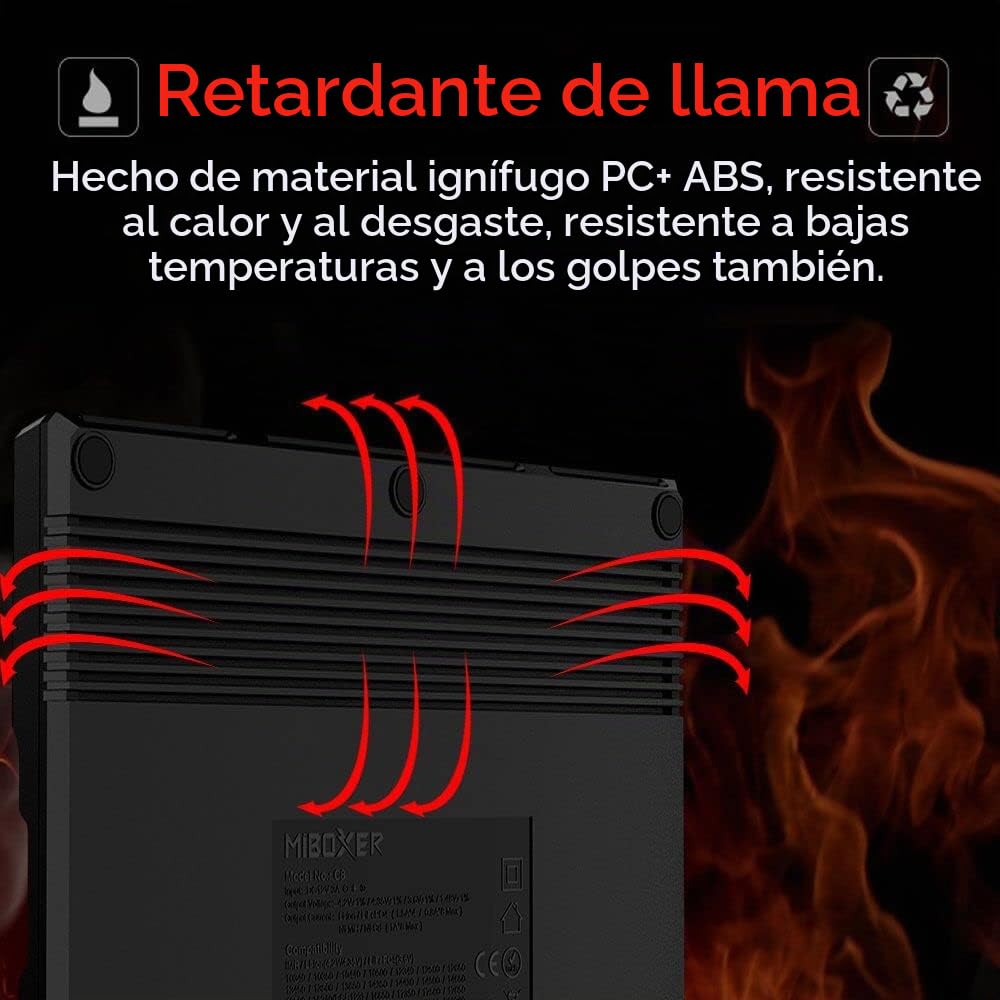18650 - Cargador de batería universal con pantalla LCD para baterías NI-MH, NI-Cd, AA, AAA, 14500, 18350, 21700, 26650, Li-Ion LiFePO4, RCR123A (8 ranuras)