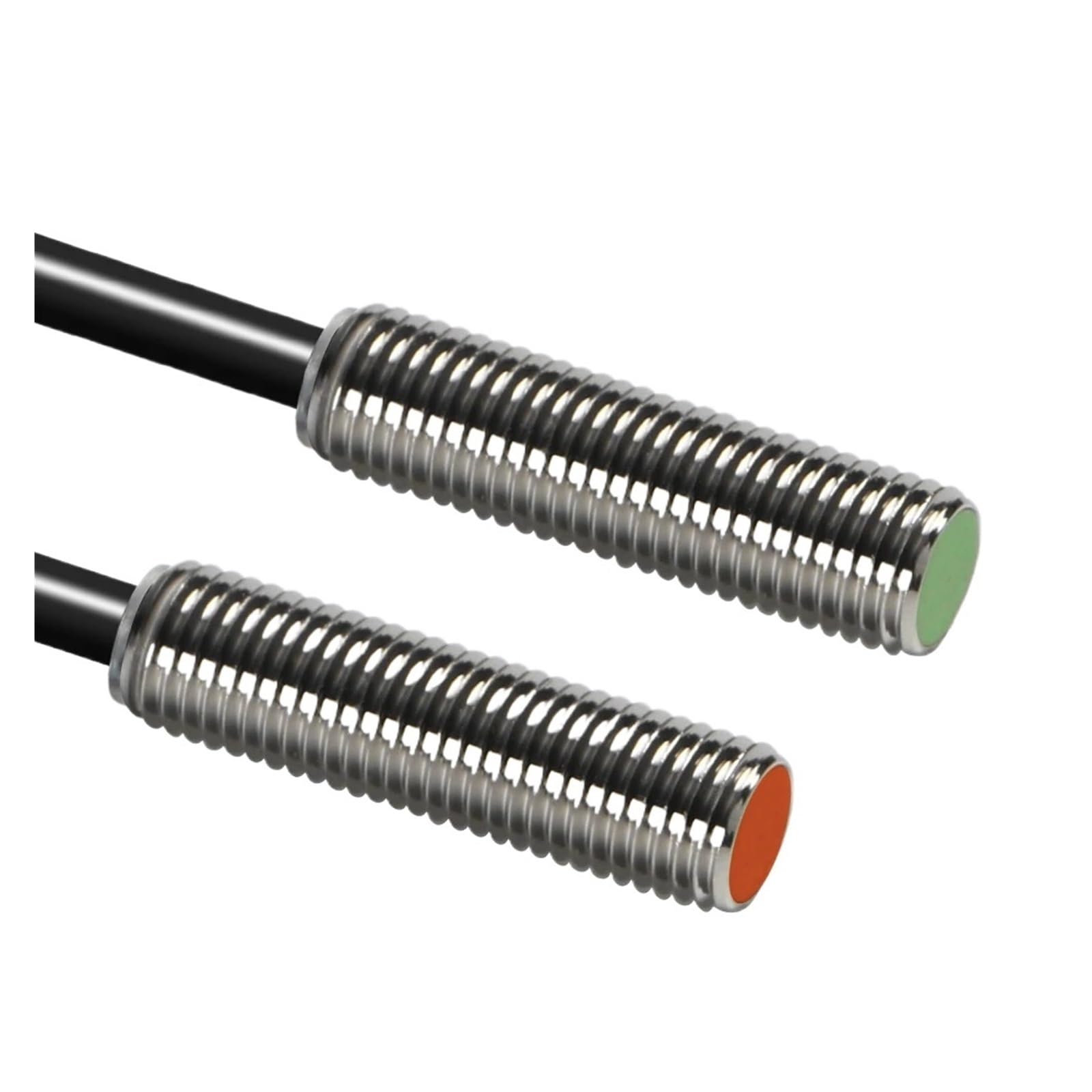 NOBIRTBSA M8 Inductive Proximity Sensor Switch 12-24V DC Short Flush PR08-1.5DN PR08-1.5DP NPN PNP 1.5mm Sensing Distance(PR08-1.5DC)