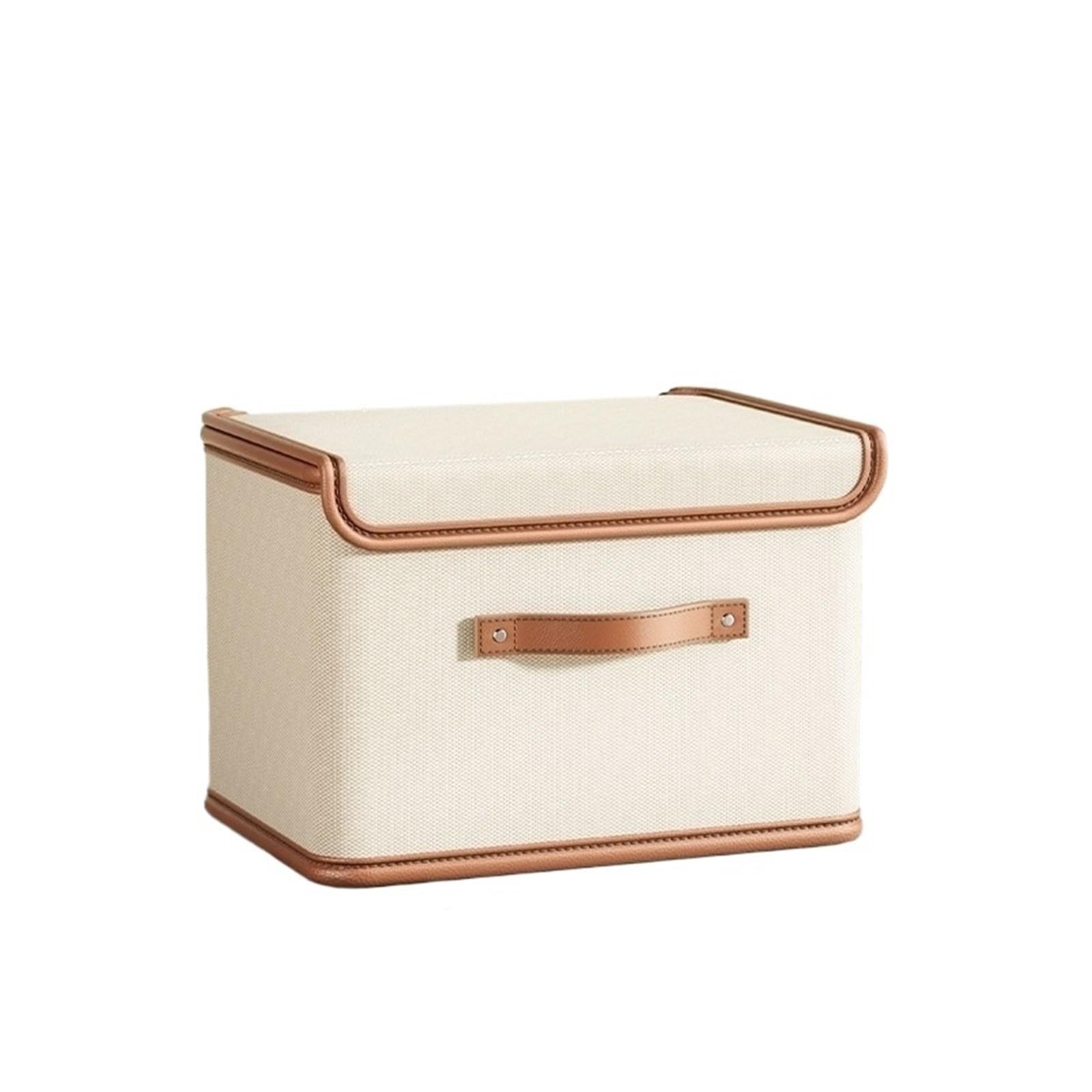 EWUHYFP Storage Boxes Clothes Storage Box With Lid For Household Use Wardrobe Underwear Organizing Boxed Blankets Basket(M)