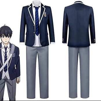 【HOLOUN製】ブルーロック 蜂楽廻 波風高校制服 コスプレ 在庫品】HOLOUN ブルロク 蜂楽廻 波風高校の制服コスプレ衣装 制服