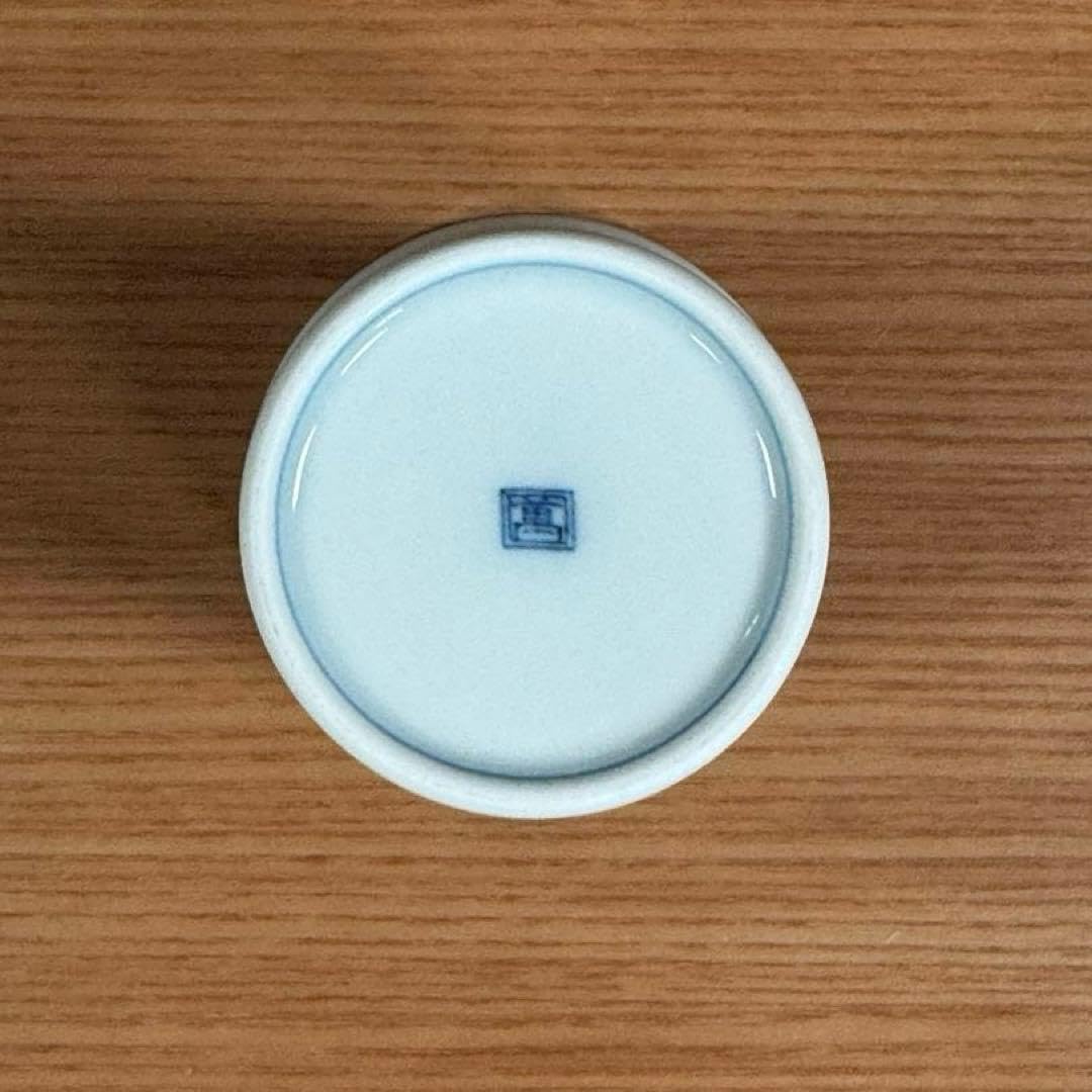 伊万里焼 畑萬陶苑：五草花 百合 フリーカップ