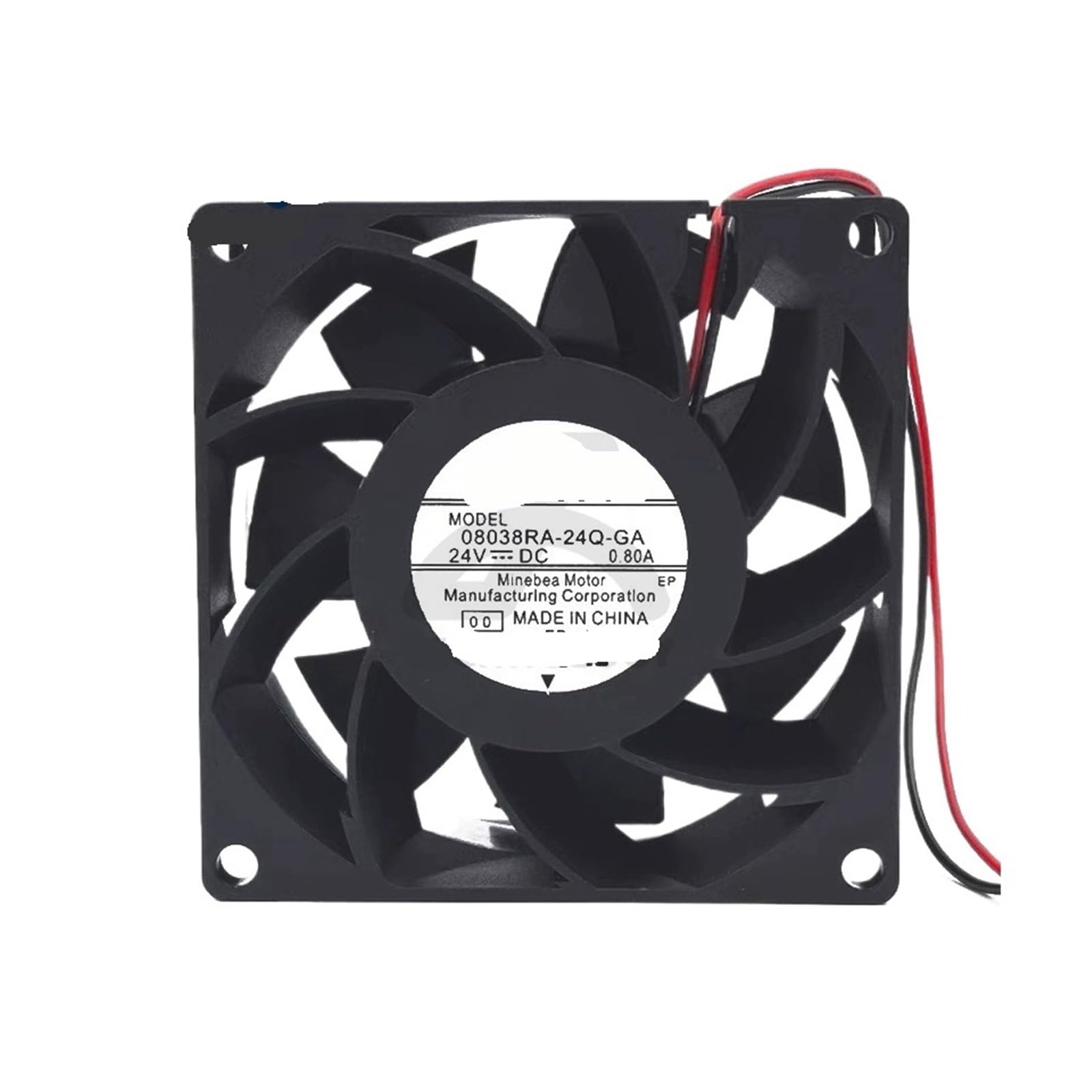 Ventilateur Inverter 06038DA-12S-EA-D0 à haute pression statique pour serveur informatique