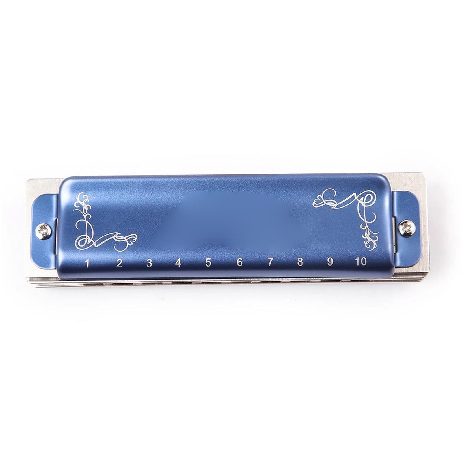 armonica a bocca Armonica Diatonica Armonica A 10 Fori Blu Con Custodia Armonica Professionale Per Studenti Principianti Adulti (Color : Eb)