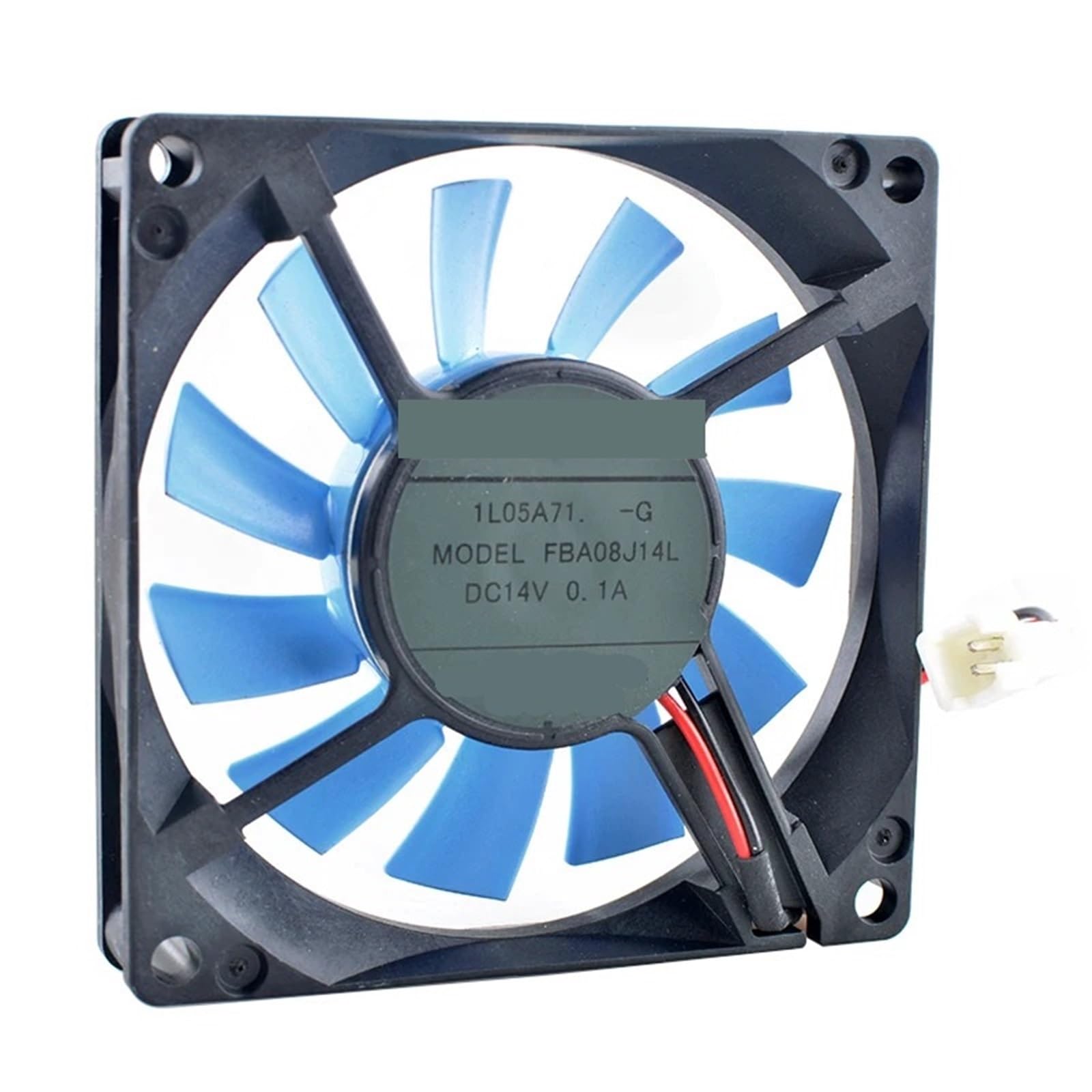 FBA08J14L 8 cm x 80 mm 15 mm DC14V 0,10 A Ventola di raffreddamento silenziosa for frigoriferi 1 pezzo