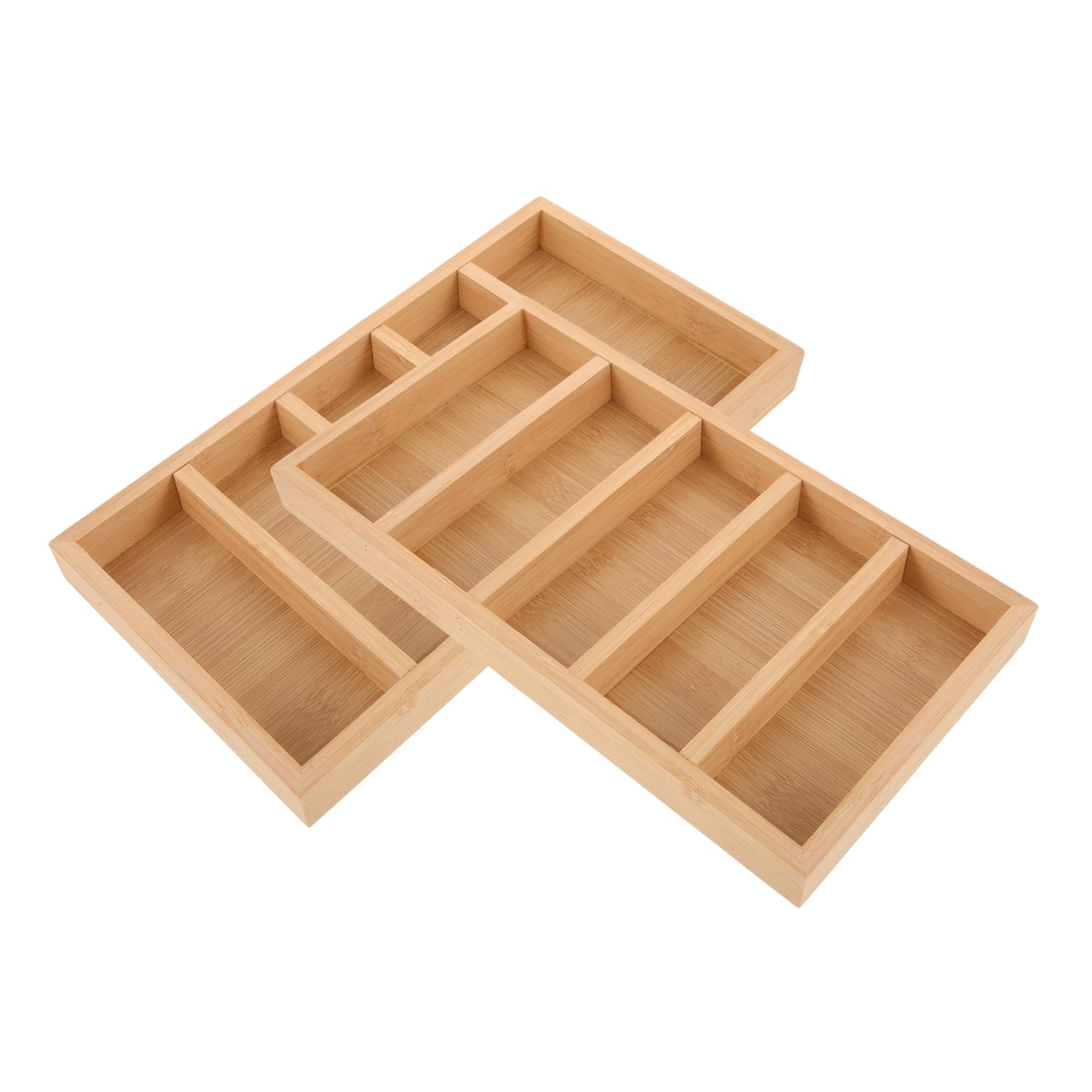 SOIMISS 2 Ensembles Plateau De Rangement Pour Lunettes Plateau Organisateur De Lunettes Présentoir À Lunettes Organisateur De Lunettes De Soleil Porte Argenterie Khaki Bois 2 Pièces * 2