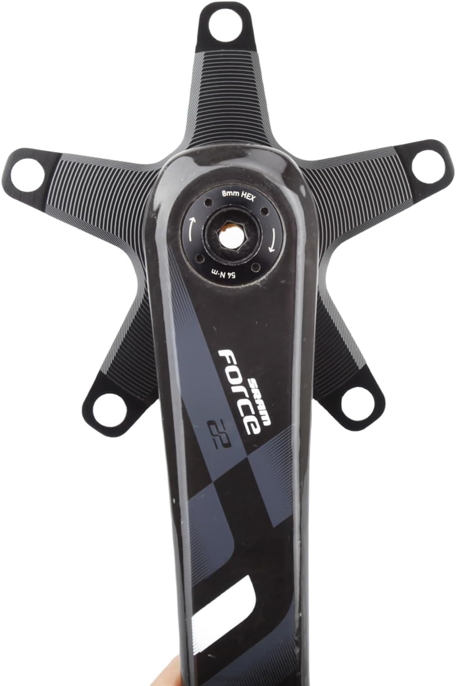 DJC Stone Bike Chainring Adapter Converter Spider Direct Mount to 130BCD 5 Bolts 5 Arms for Sram GXP Red Force Rival QUARQ 5700 6700