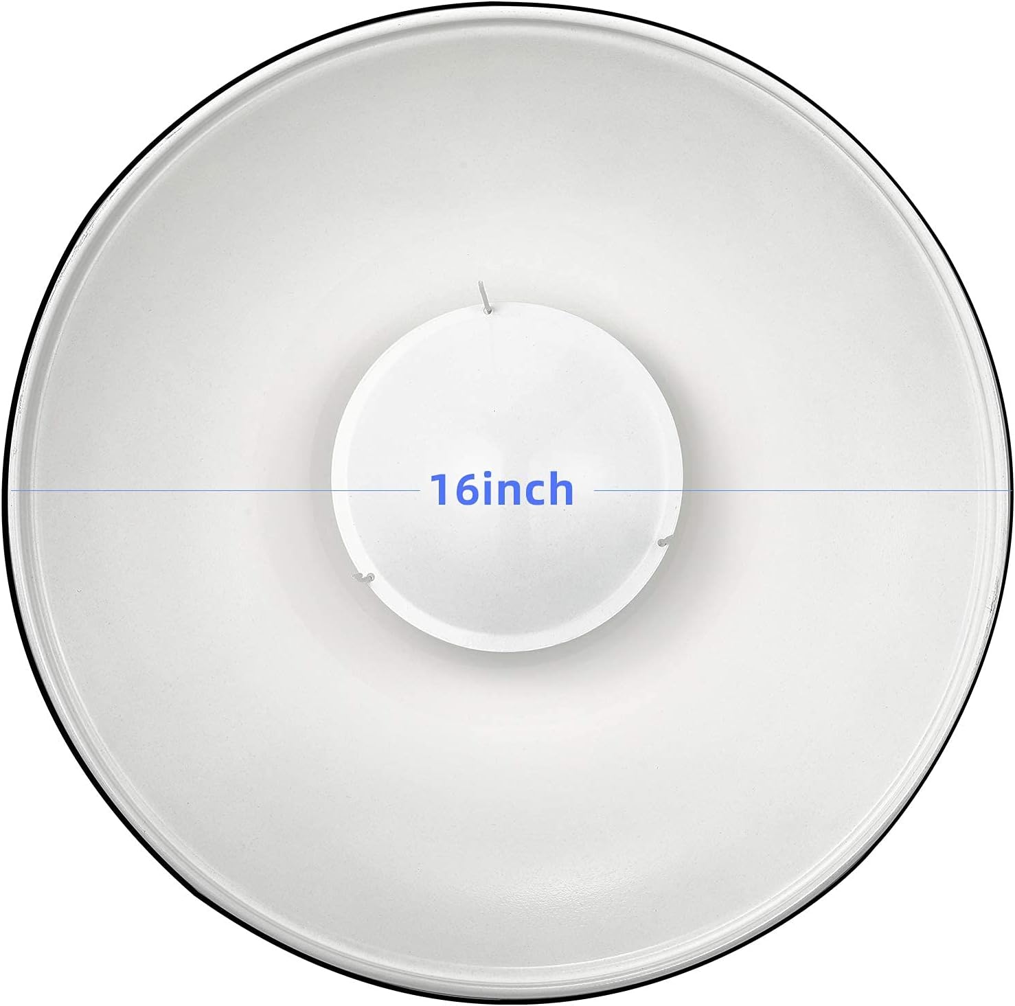 Soonpho 16in/42cm Standard Reflector Beauty Dish and 23" x 35"/60 x 90cm Light Reflector 5-in-1, Portable Collapsible Diffuser