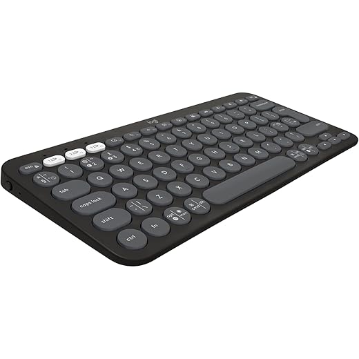 Logitech Pebble Keys 2 K380s Wireless Keyboard - Tonal