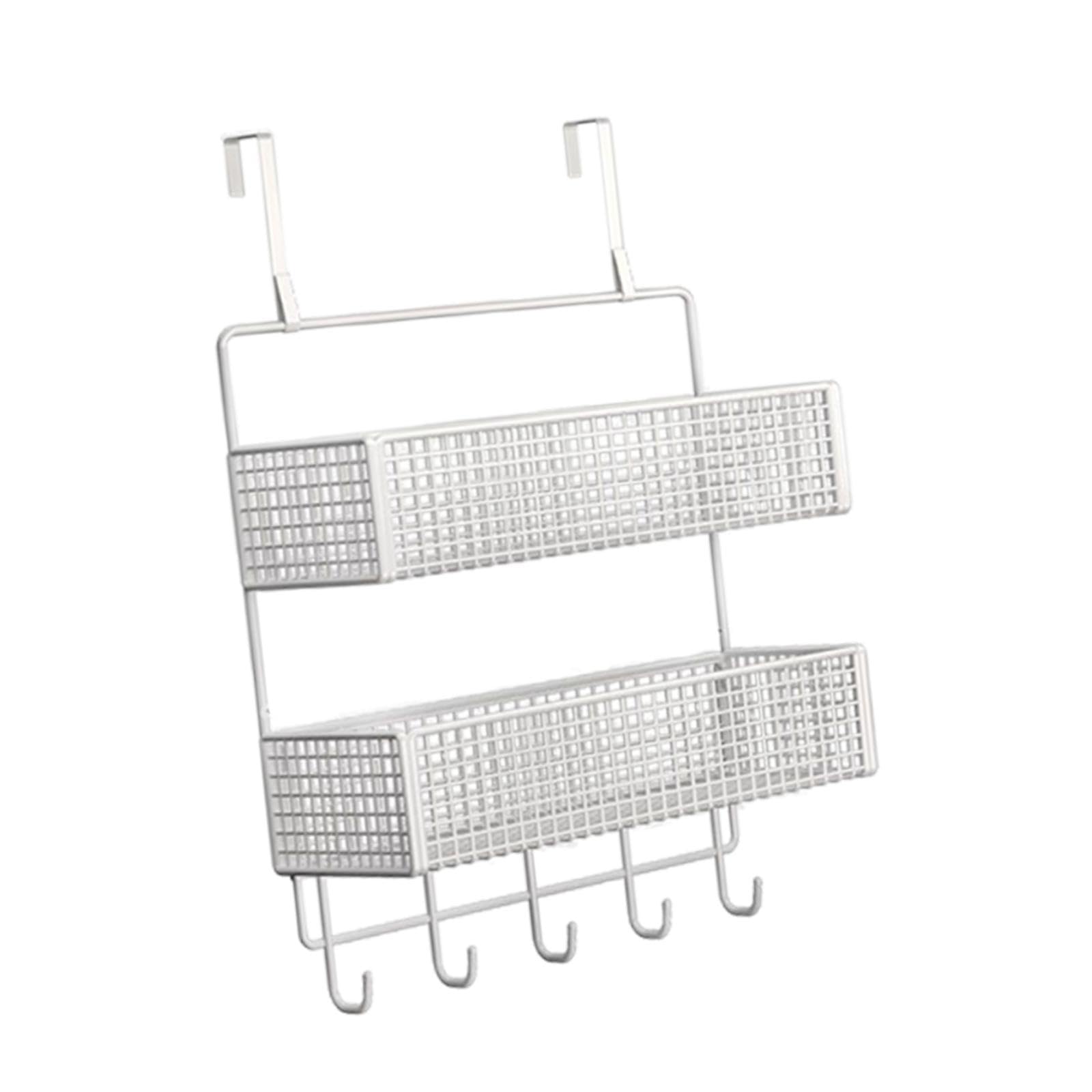 Neaxgeandx White Over The Door Hanger Over The Door Hooks Towel Rack For Kitchen Hats Bedroom S