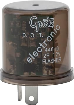 Grote 44810 2 Pin Flasher 10 Light Electromechanical