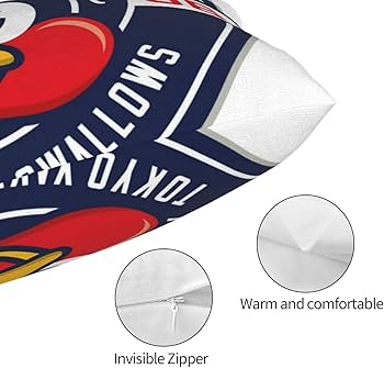 Amazon｜つば九郎day 東京ヤクルトスワローズ おしゃれ 枕カ 夏 冬