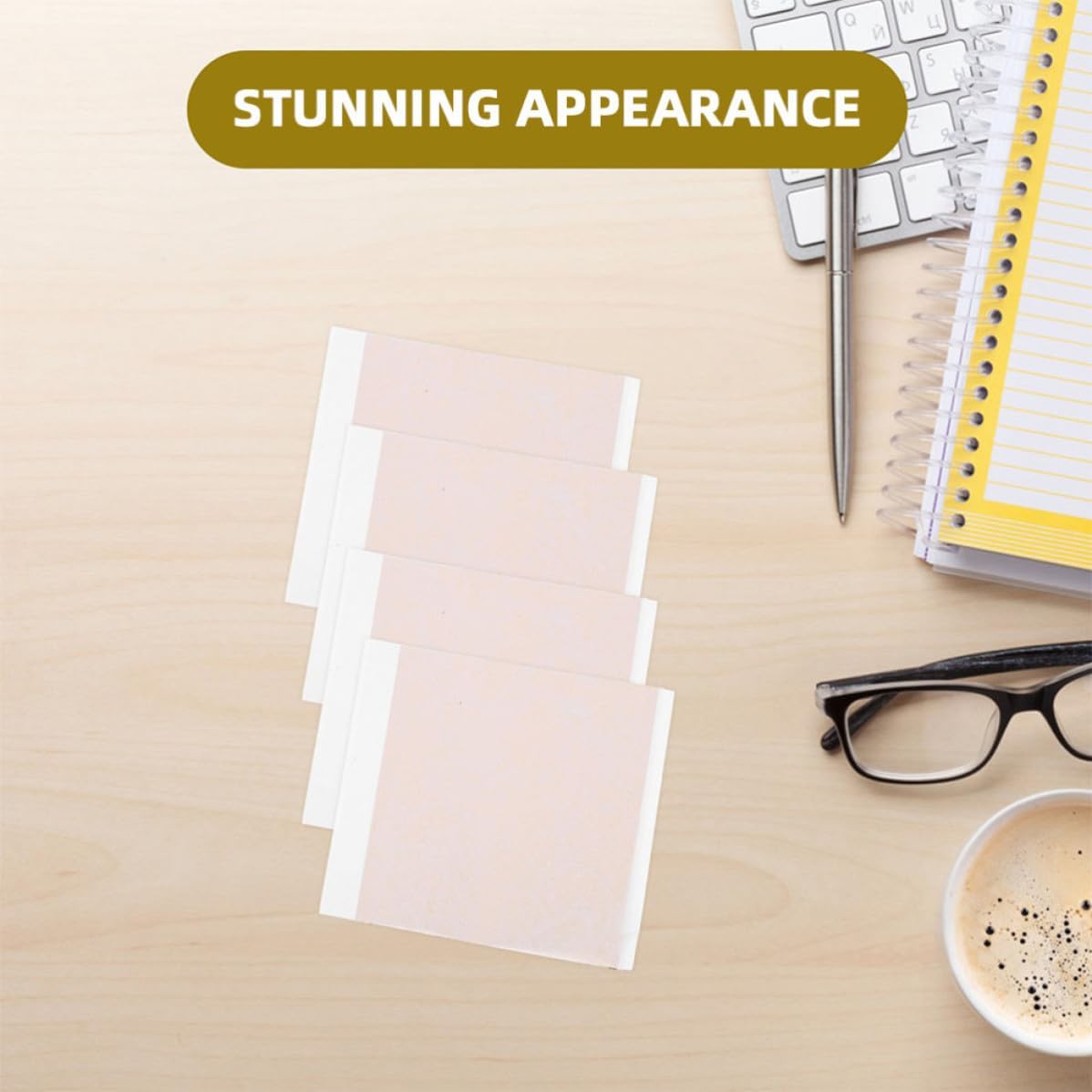 WOFASHPURET 200pcs Golden Imitation Gold Leaf Foil Paper Sheets Made of Anodized Aluminum, Easy to Apply for Arts, Crafts, Gilding, Painting, and Furniture Decoration