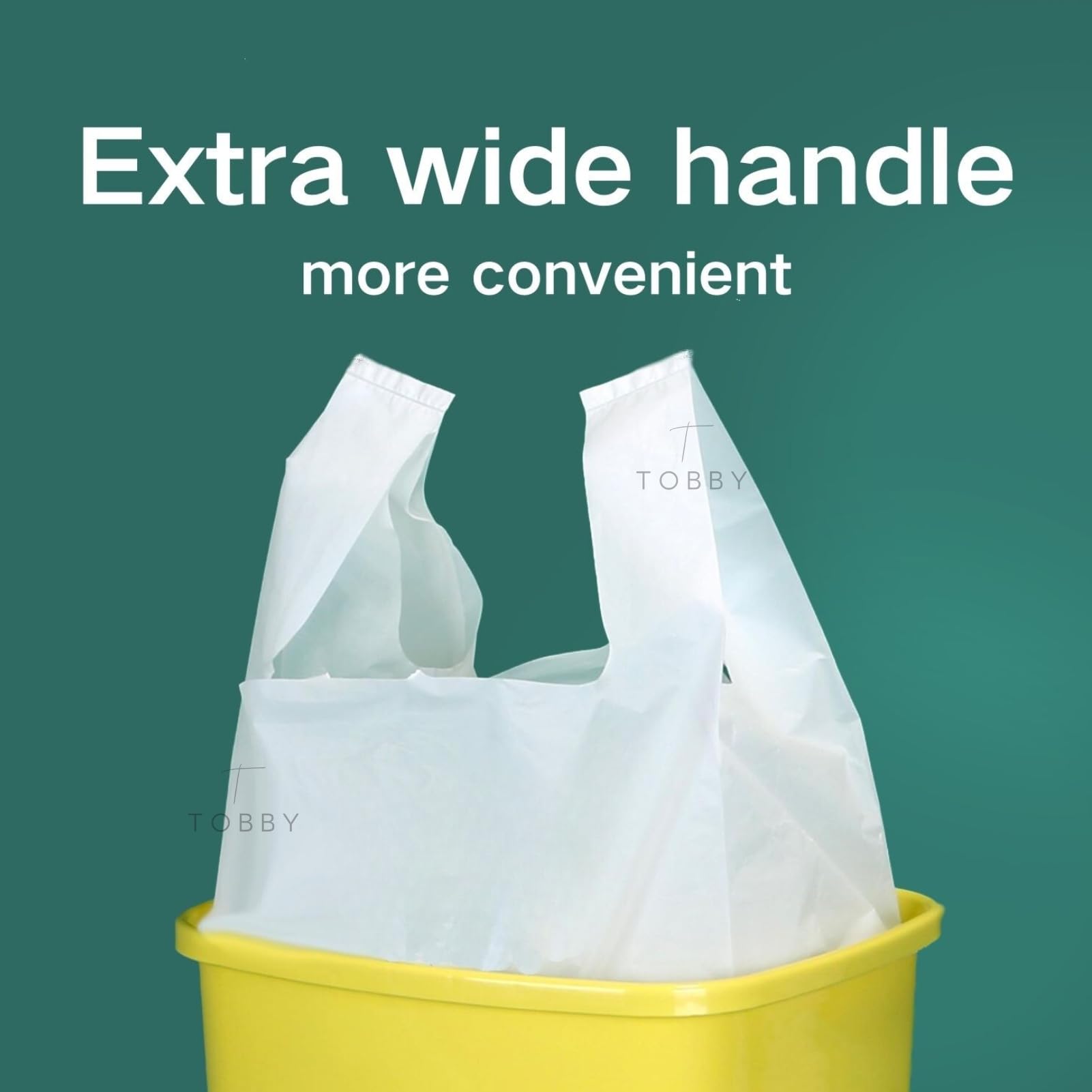 1000uds. Bolsas Camiseta 100% BIO 100 Bolsas,Bolsas Supermercado con Asas,100% Bolsas Compostables Reutilizables y Seguro para Alimento,Bolsas SIN Plastico PREMIUM Resistente y Sostenible