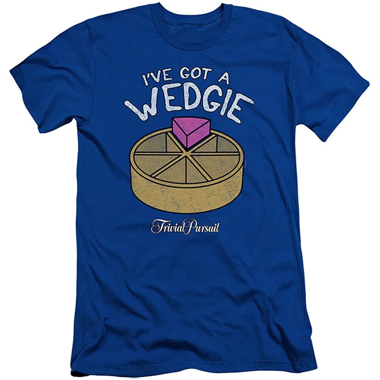 CHUCHUANG Trivial Pursuit Wedgie Adult Slim Fit T-Shirt Colour36