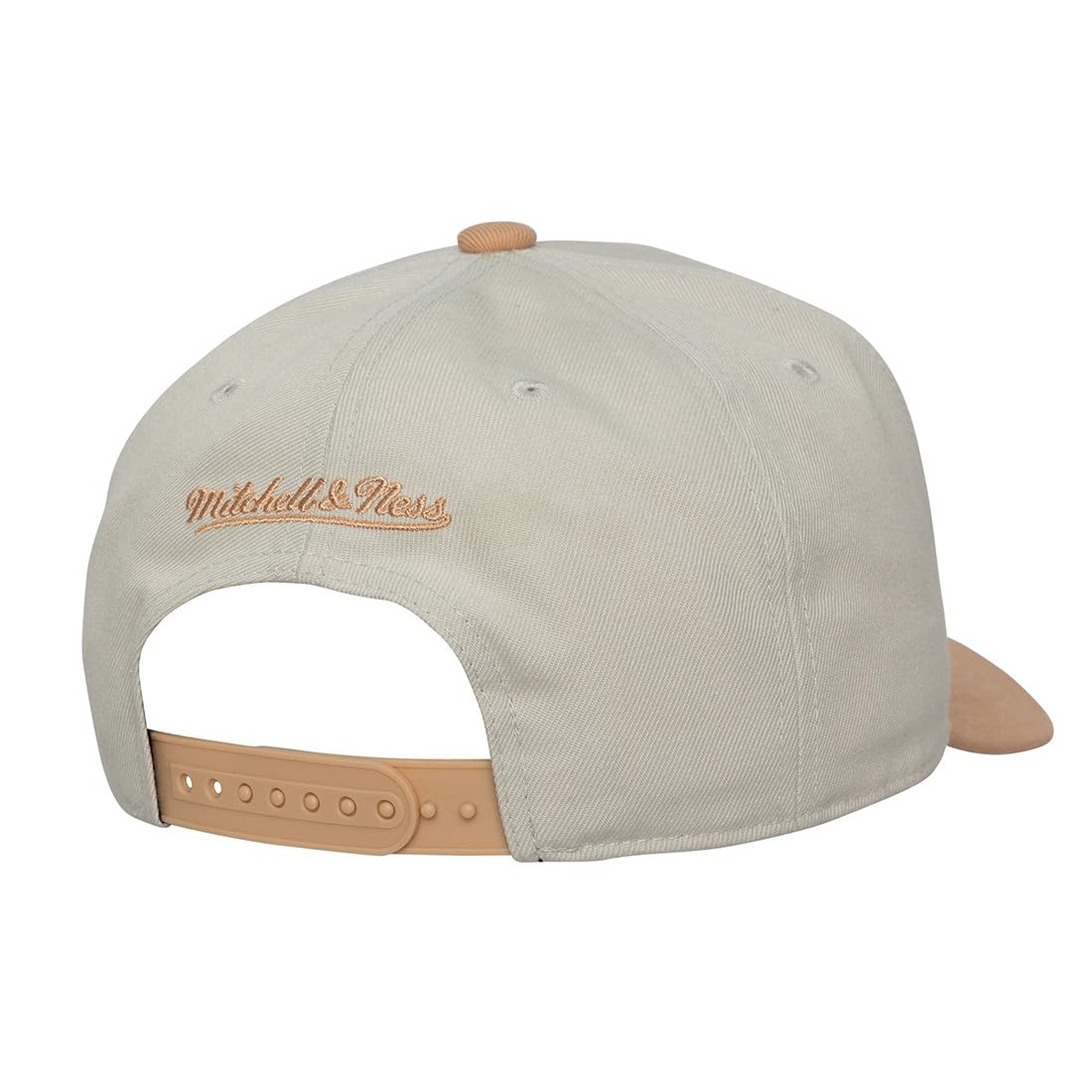 Mitchell & Ness NBA Chalk Dust Pro - Gorra con diseño de Los Angeles Lakers, color beige