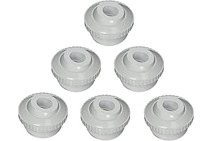 PoolSupplyTown Pool Spa Hydrostream Return Jet Fitting SP1419D with Adjustable 3/4" Opening...