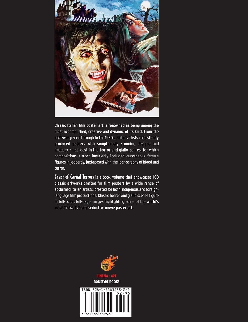 Crypt of Carnal Terrors: 100 Artworks for Italian Horror & Giallo Film Posters