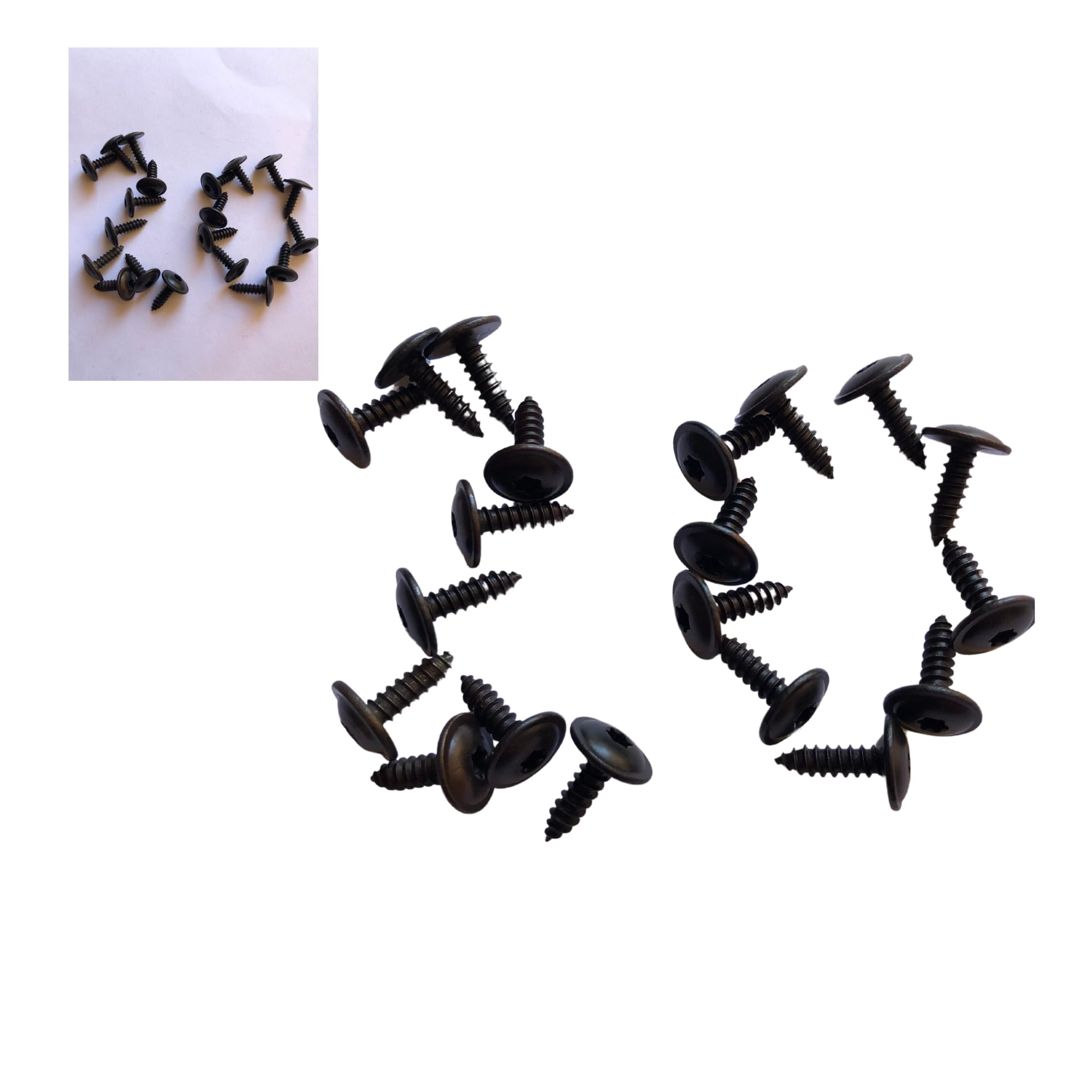 20 x YOU.S Original Torx Schrauben Radlauf 4,8 x 16 mm für VW Golf - N90775001 e