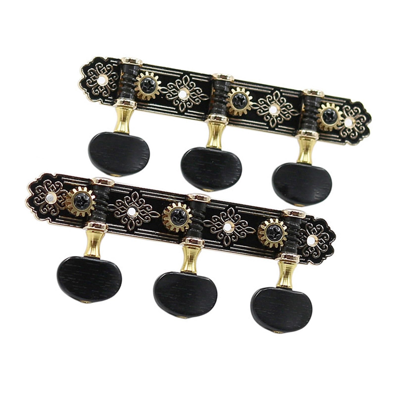 Juego De Marionetas Afinación Guitarra Clásica Kit Tres Piezas Clavijas Guitarra(String knob)
