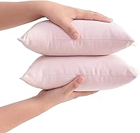 Vista 12 de FLXXIE Tiny Pillow - Mini almohada de microfibra alternativa de plumón de 11 x 7 pulgadas para viajes, mascotas, suave lavable a máquina, almohadas