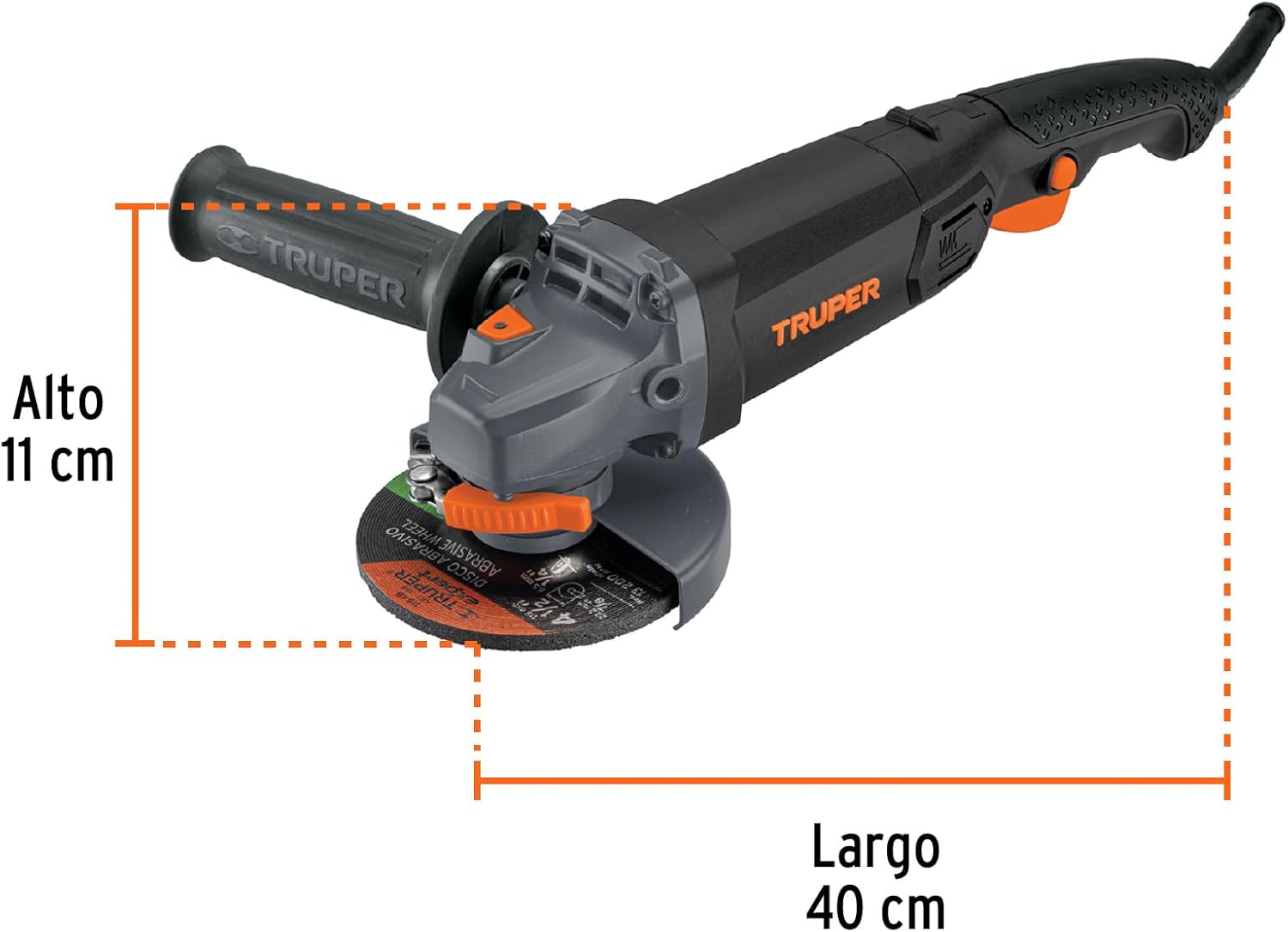 Angle grinder, 4-1/2 ', industrial, 900 W