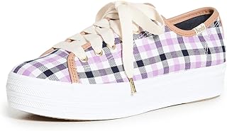 Keds Womens Sneaker Gingham Flannel