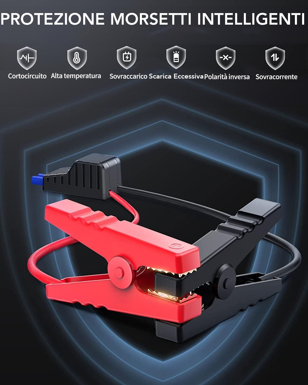 Jumpstarter 26800mAh 4000A 12V Accubooster met Zaklamp