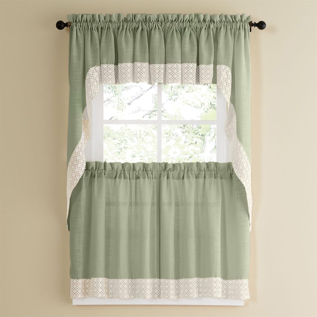 Sage Green Kitchen Curtains Curtains & Drapes 2023
