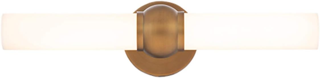 WAC Lighting dweLED, Juliet 20in LED Bathroom Vanity or Wall Light 3000K in Aged Brass