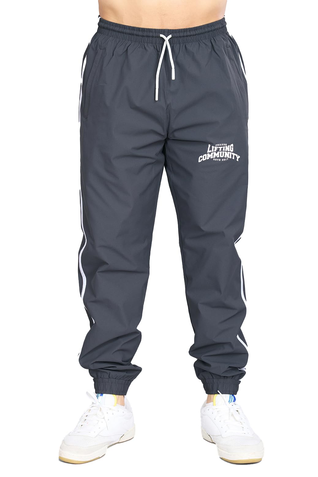 Men's Premium Regular Fit Sports Gym Stylish Track Pant Trouser for Men-image-38