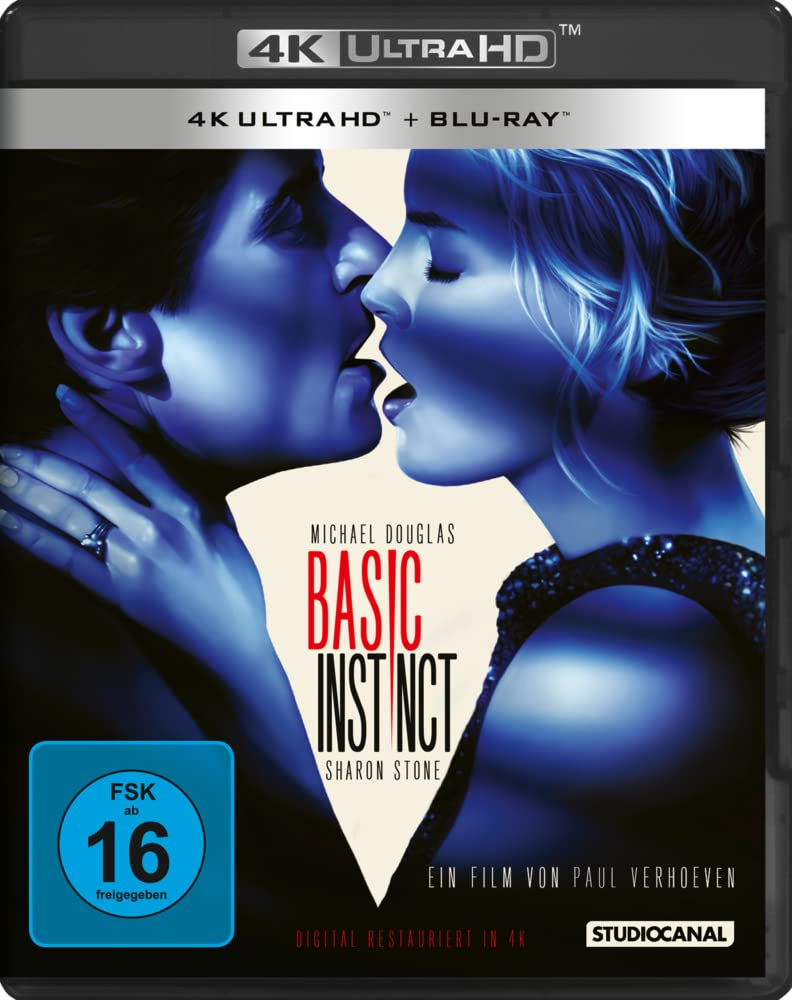 Instinto Básico 4K Ultra-HD edición alemana con calidad cinematográfica