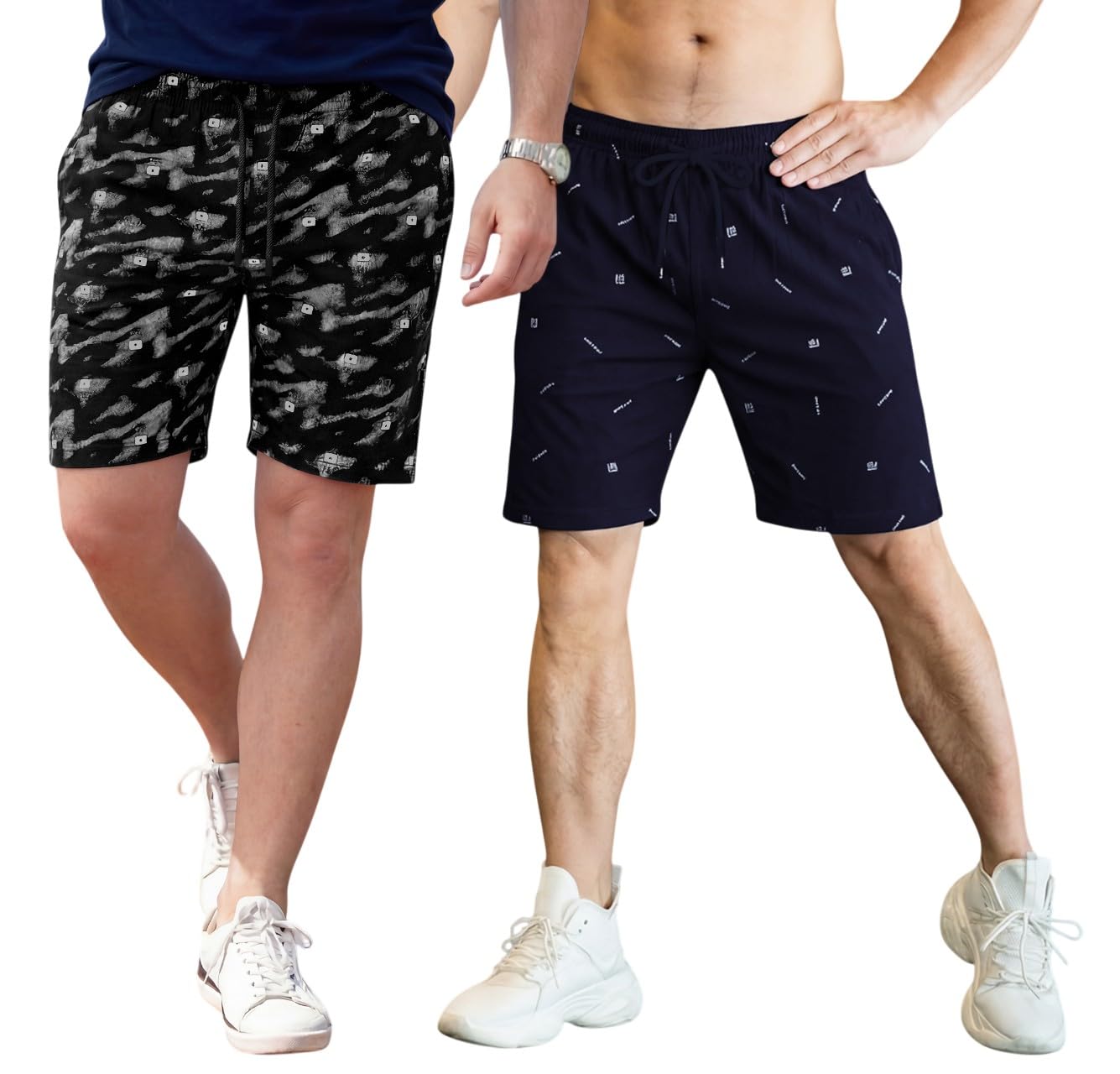 feel track Men Cotton Regular Fit Shorts-picture-33