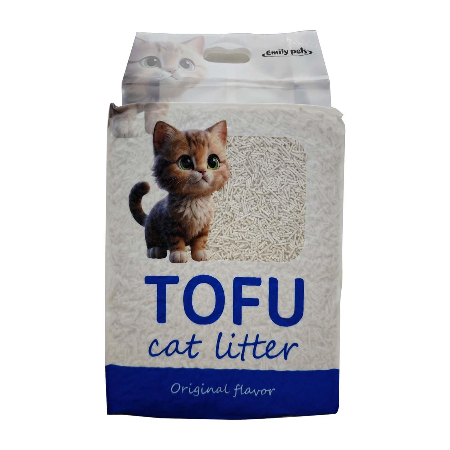 Emily Pets Tofu Flushable Clumping Cat Litter, 6 L