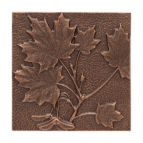 Whitehall Products Maple Leaf Wall Decor, Antique Copper