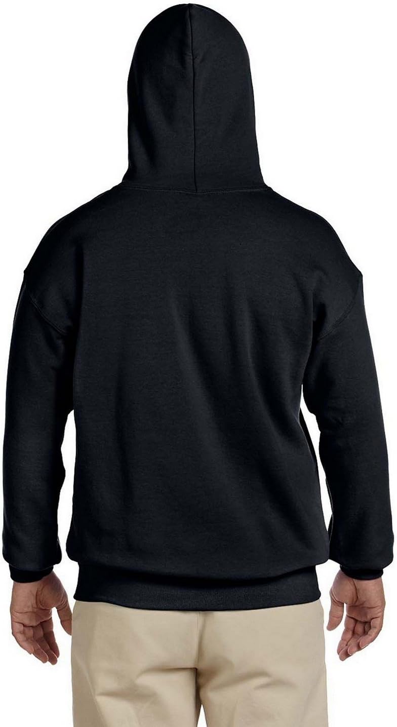 18500 Hooded Sweatshirt Black XXX-Large - Image 4
