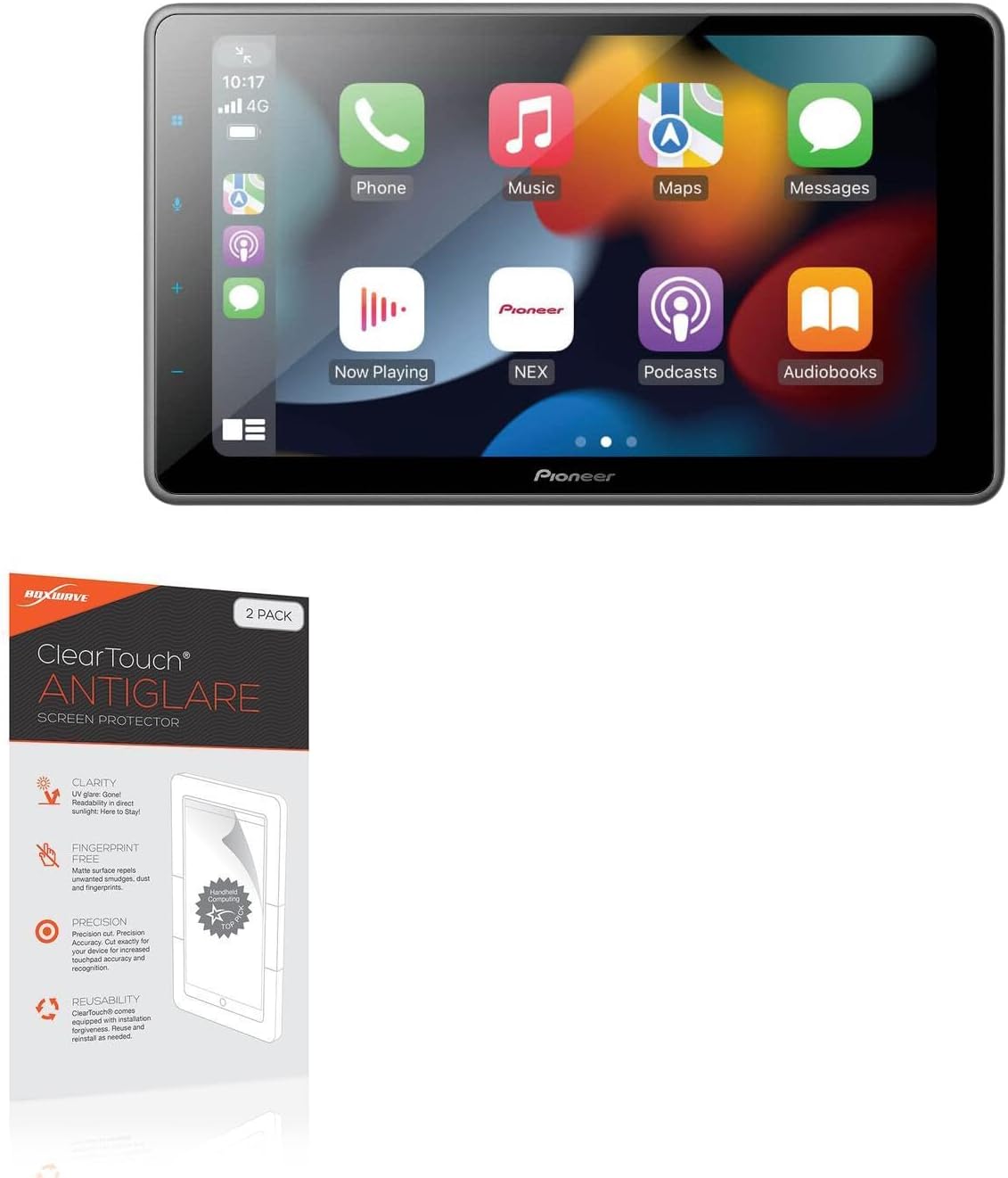 BoxWave Protector de Pantalla Anti-Glare para Pioneer DMH-WT3800NEX (2 Pack)