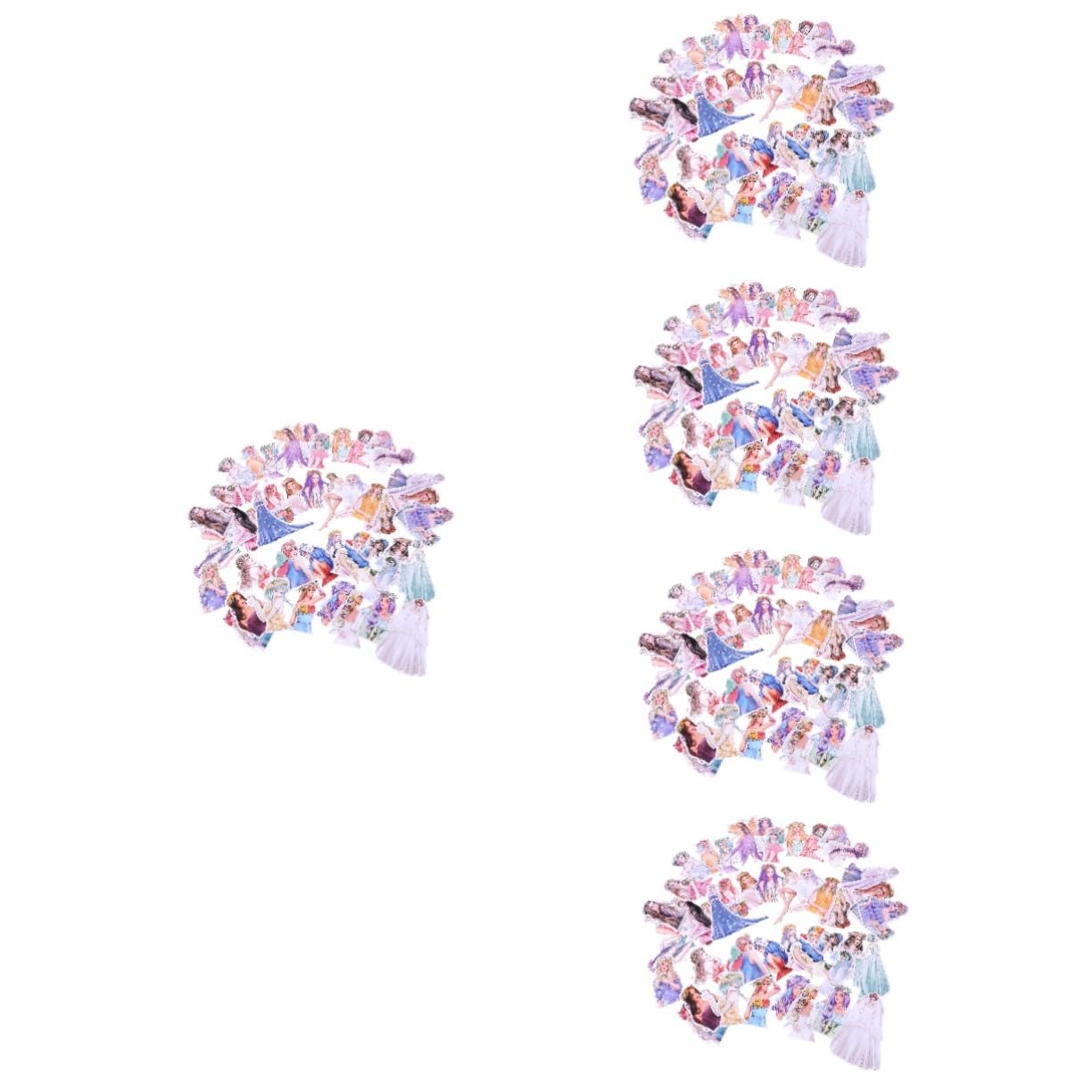 Stickers de fée de fleurs rétro pour sublimer votre journal créatif