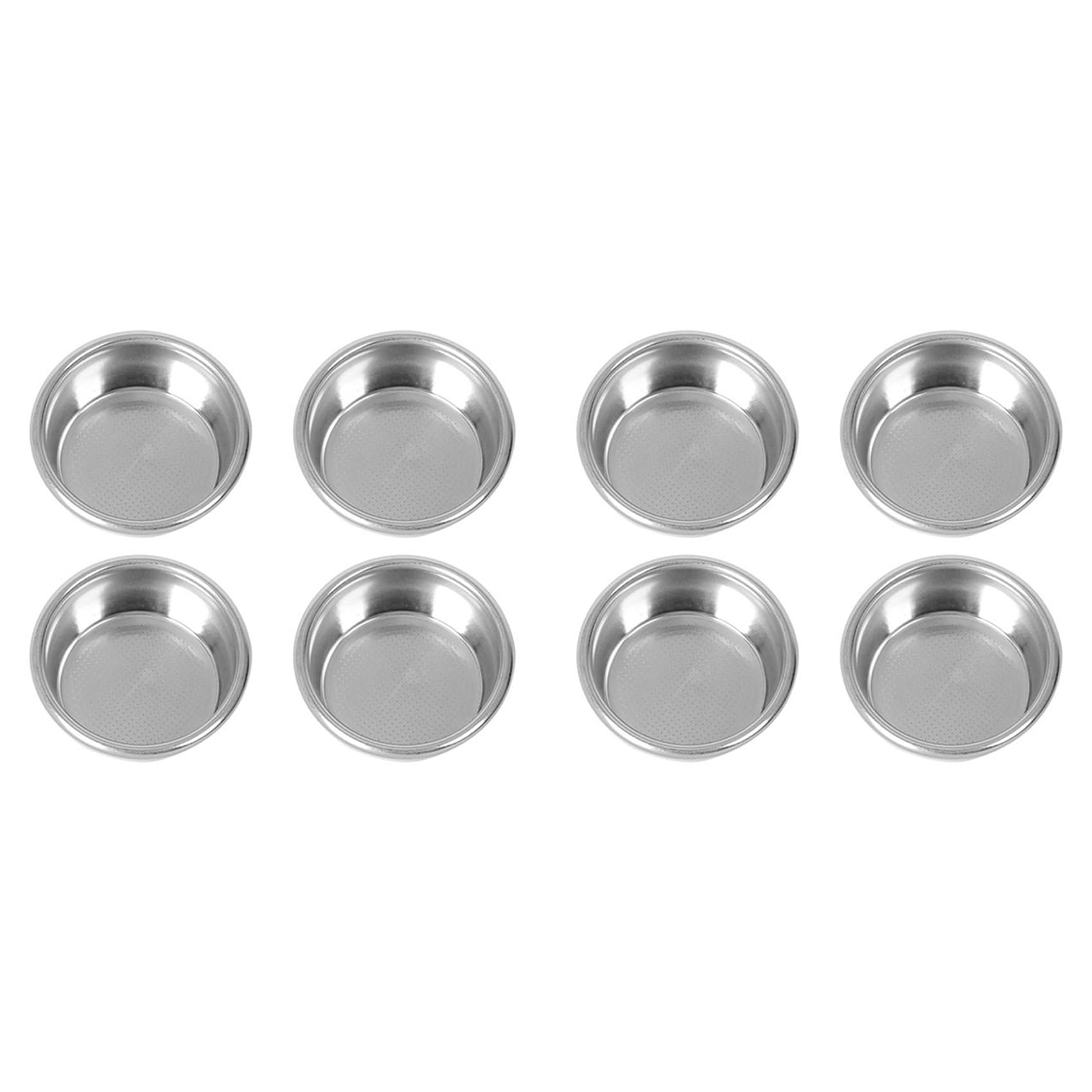 Hndhbfgrt 8Pack 54mm Filter Basket for Sage 870/875/878/880 54mm Semi-Automatic Coffee Machine Bottomless Handle Filter