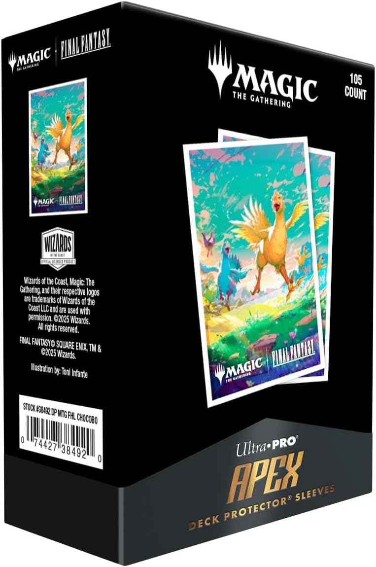 Magic the Gathering Final Fantasy Chocobo Apex Deck Protector Sleeves (105 Pack)