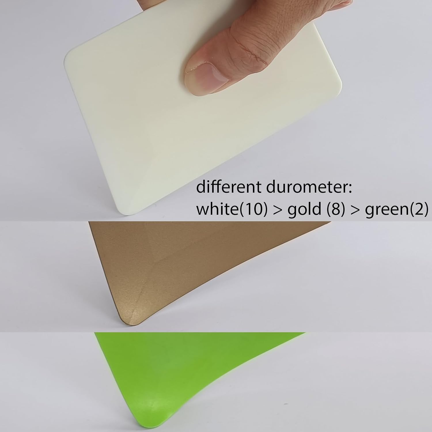 Window Tint Tools 6Pcs Window Tint Squeegee Plastic Hard Card Squeegee Window Tint Kit for Window Tinting Application