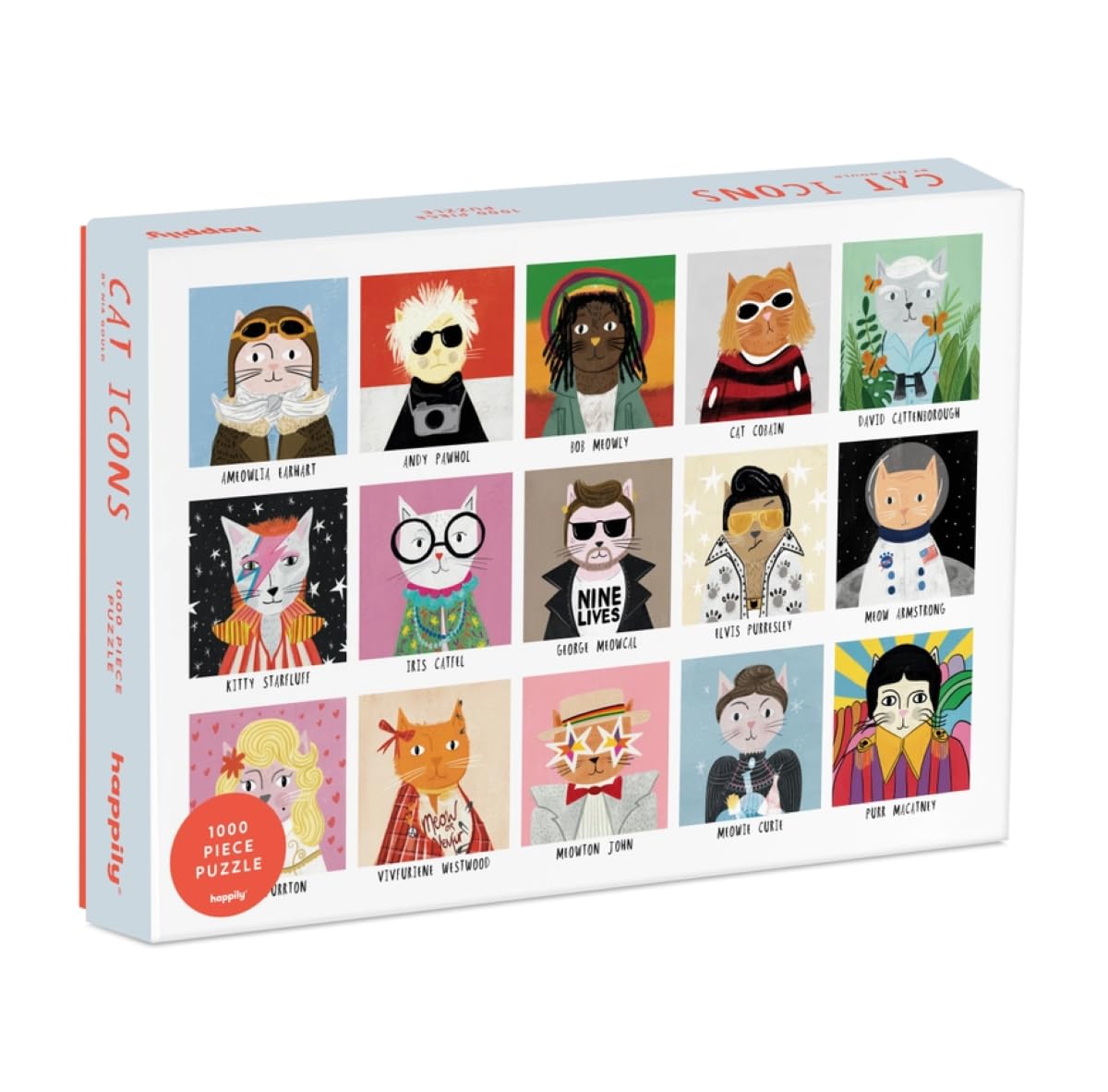 Cat Icons | 1,000 Piece Jigsaw Puzzle