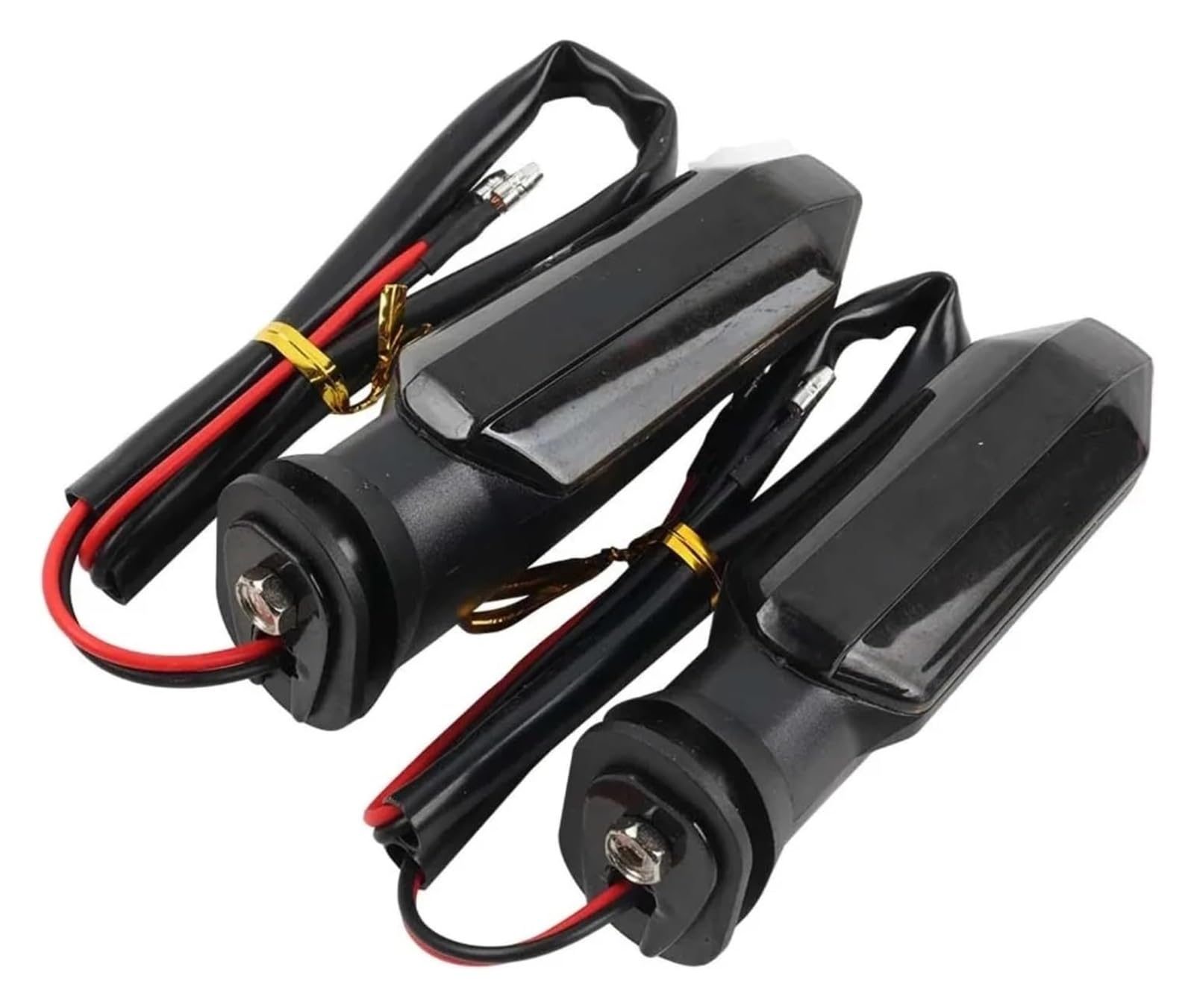 Indicatore Direzione Anteriore per CB1000R 2018 2019-2023 per CBR1000RR 2020 2021-2023 Moto Frecce Luci Stop Fari Direzione Lampada(Black)