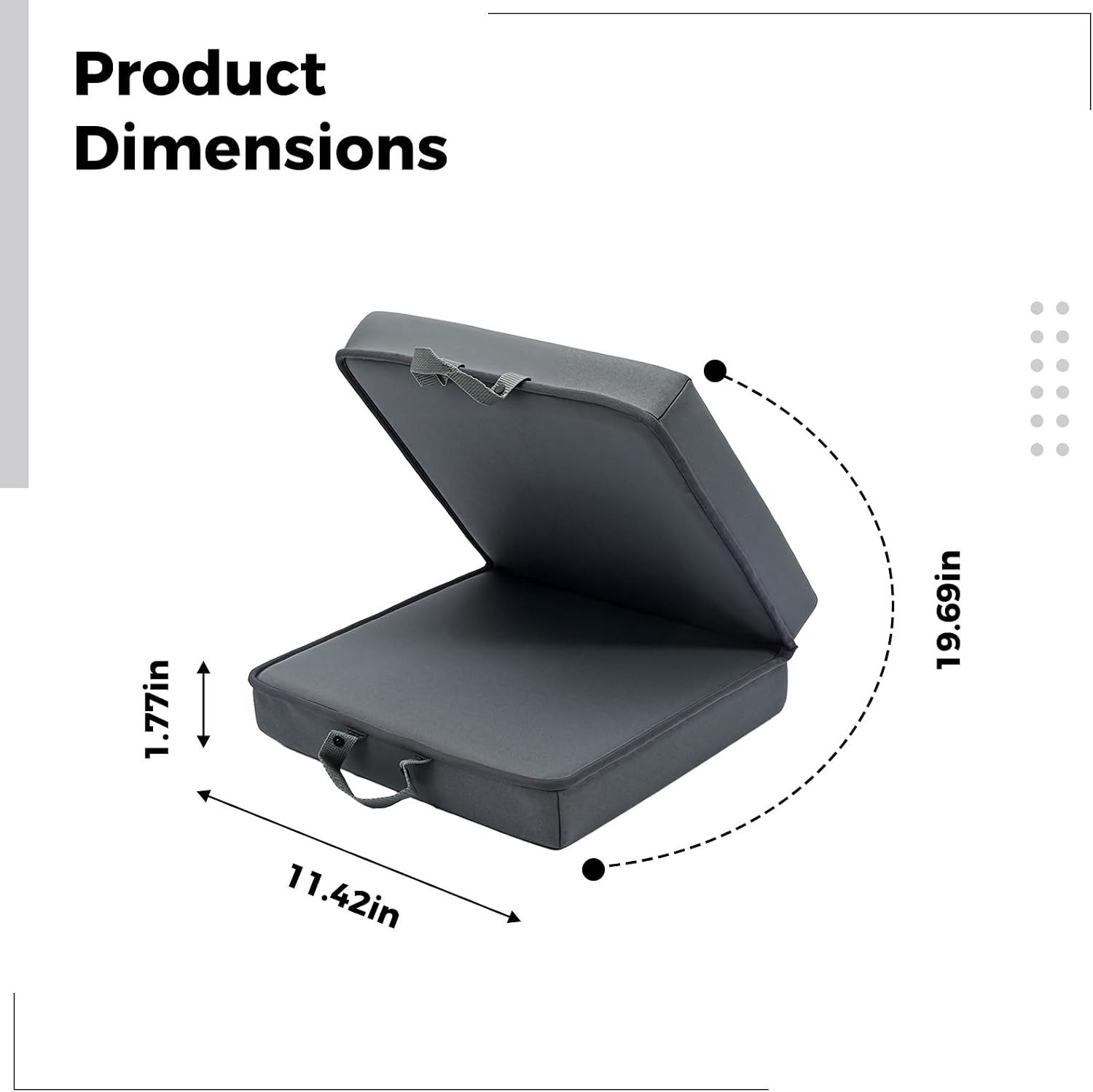 Foldable Garden Kneeling Pad with Memory Foam Comfort