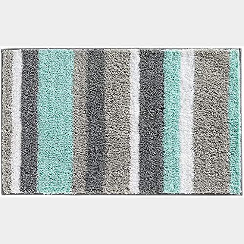 Tapis en peluche rectangulaire lavable et robuste pour chambre